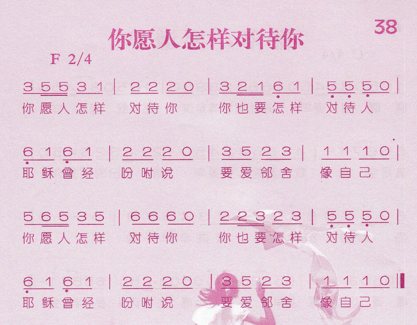 《你愿人怎样对待你》
