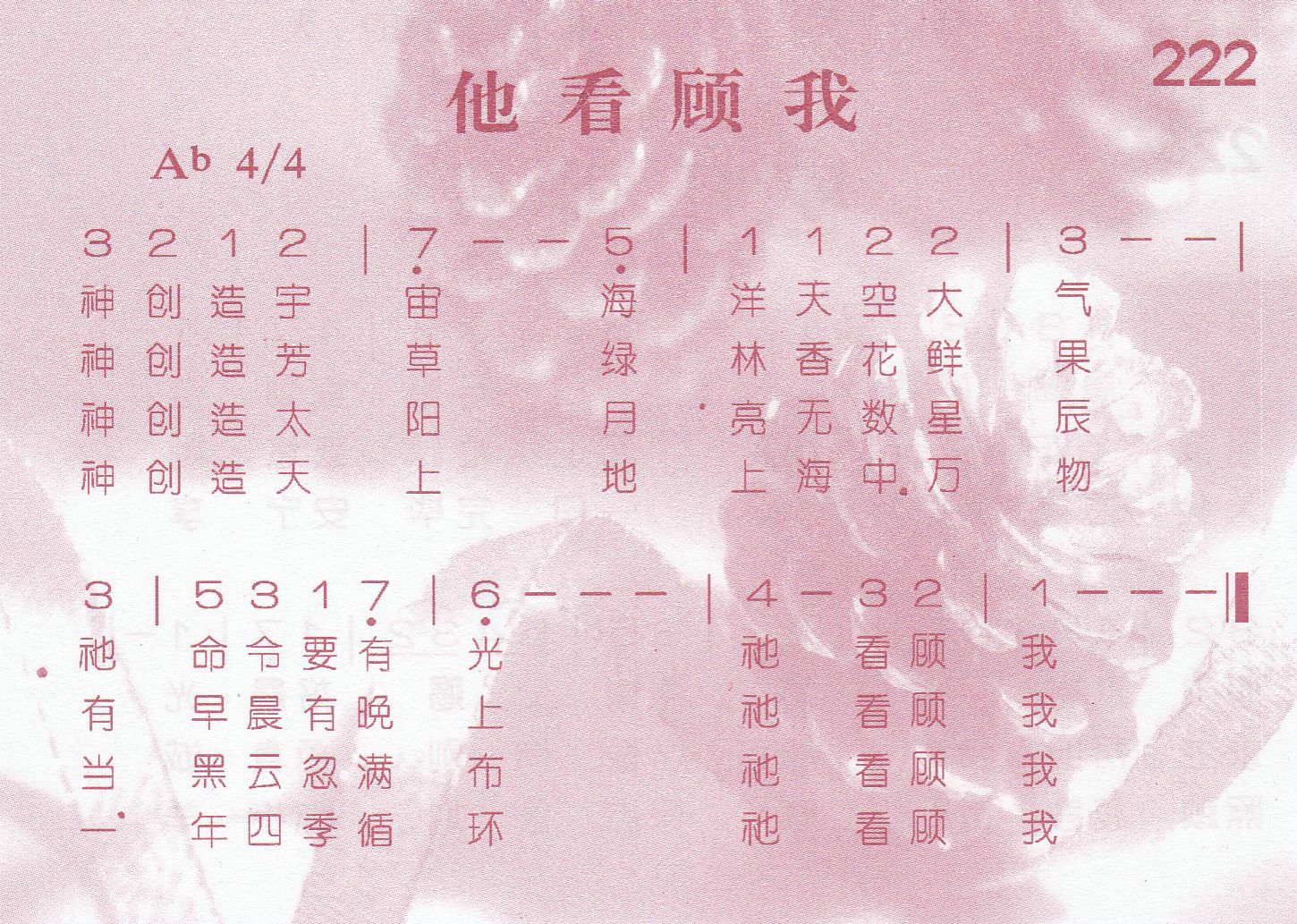 《他看顾我》