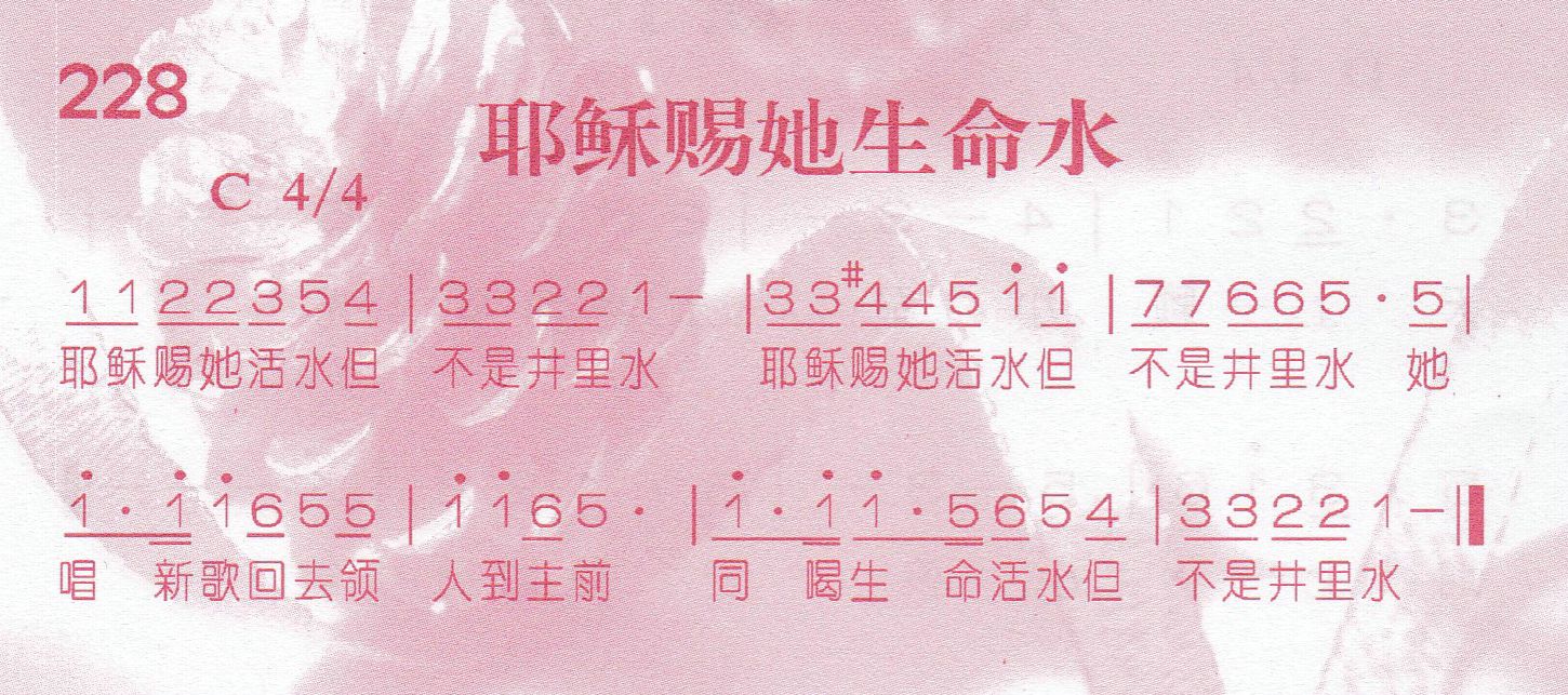 《第229首 -轻步走歌  》