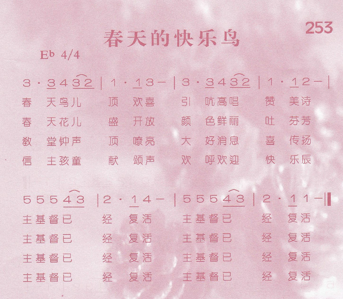 《春天的快乐鸟》