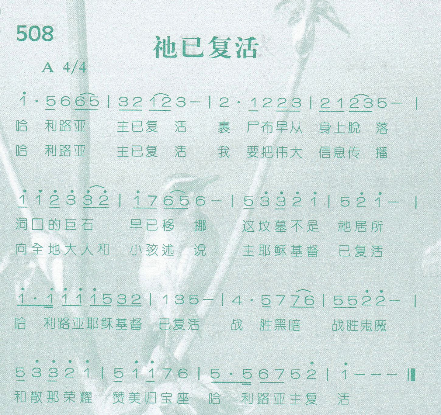 《祂已复活》