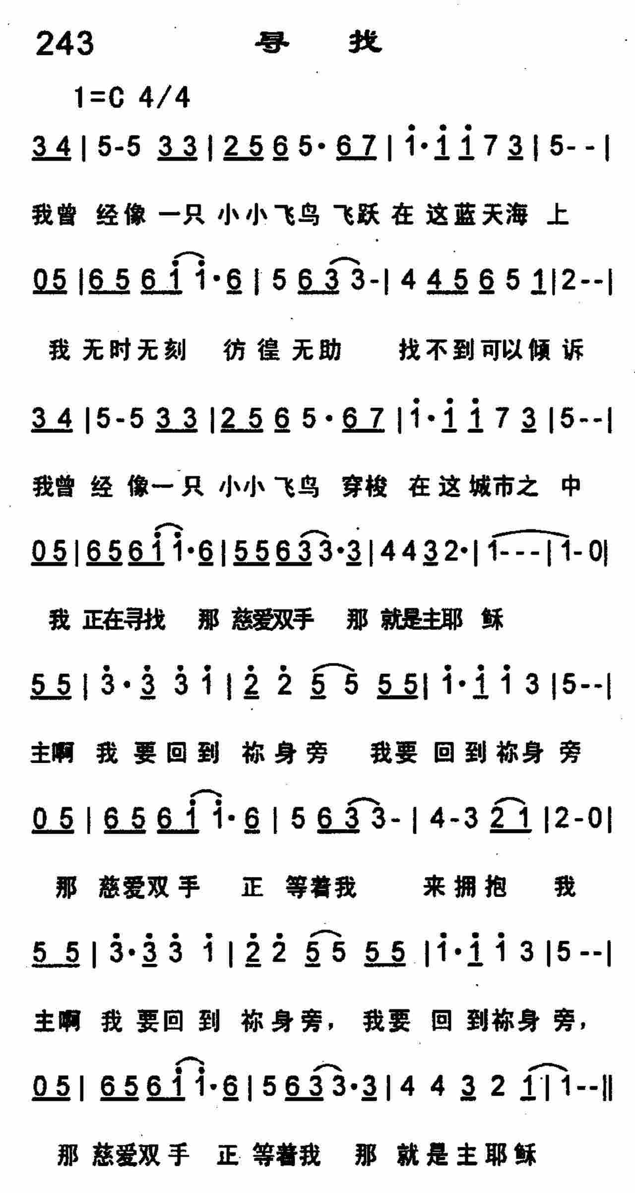 《寻找》