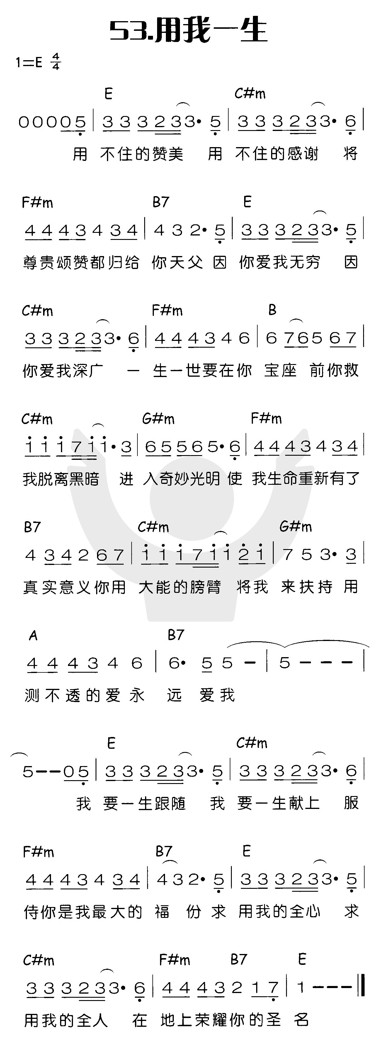 《用我一生》