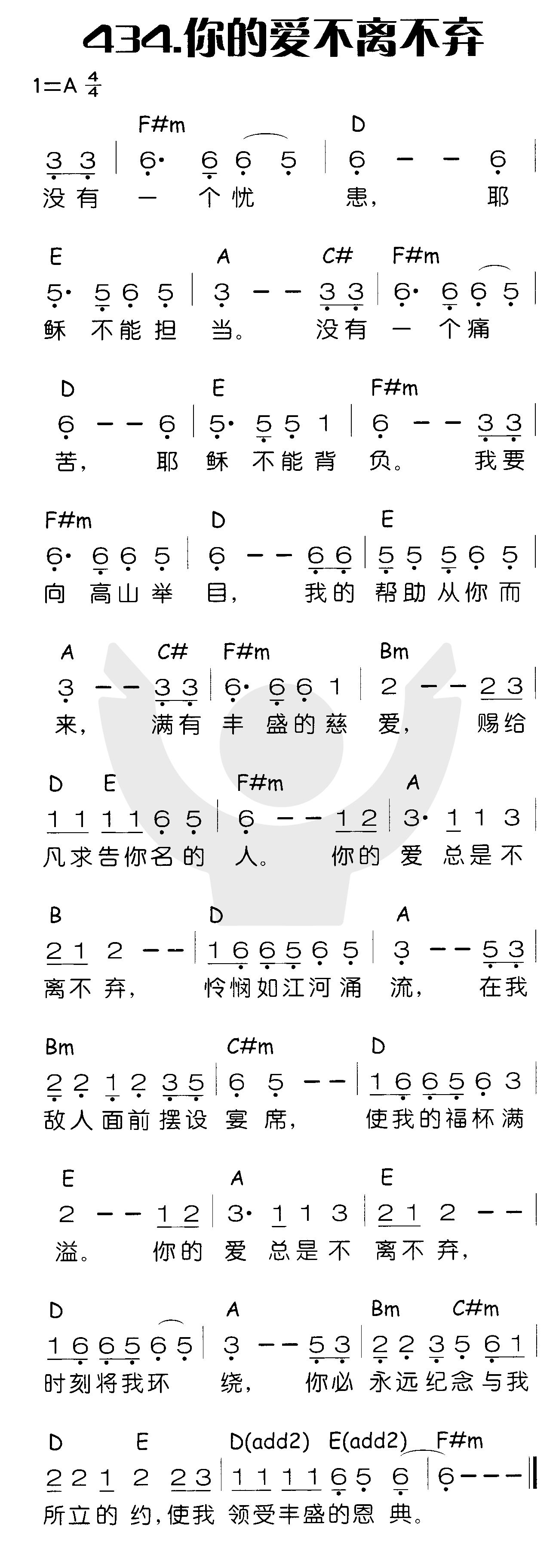 《你的爱不离不弃》