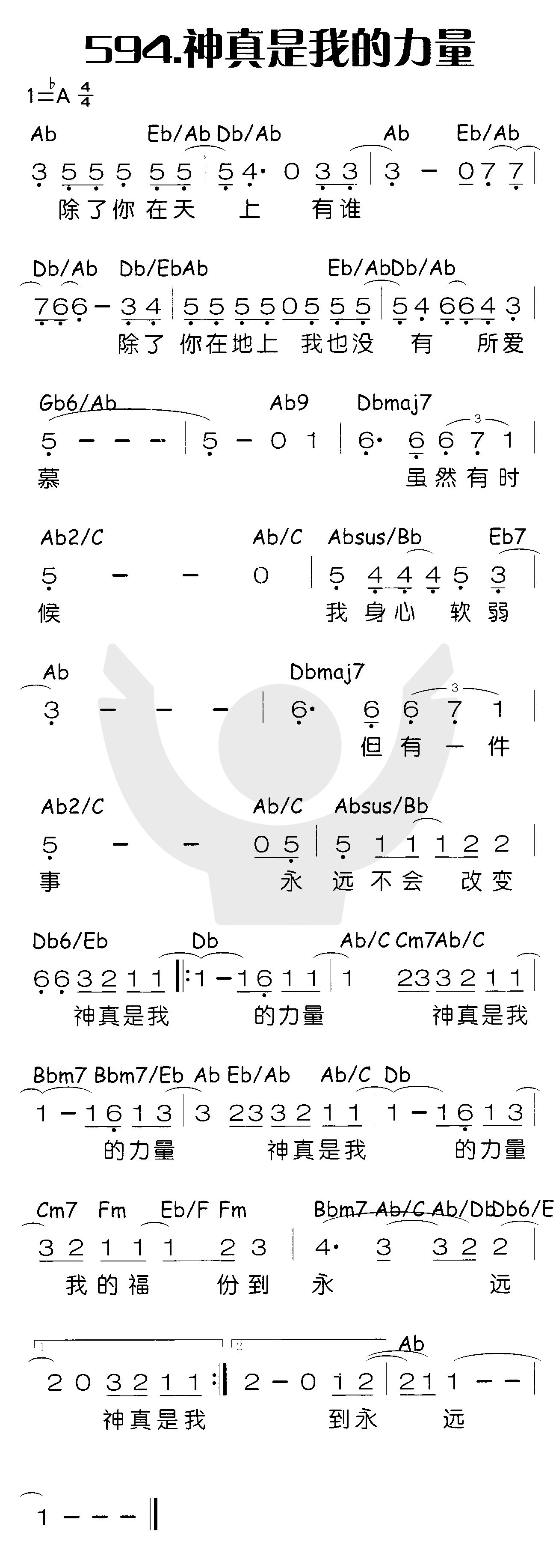《神真是我的力量》