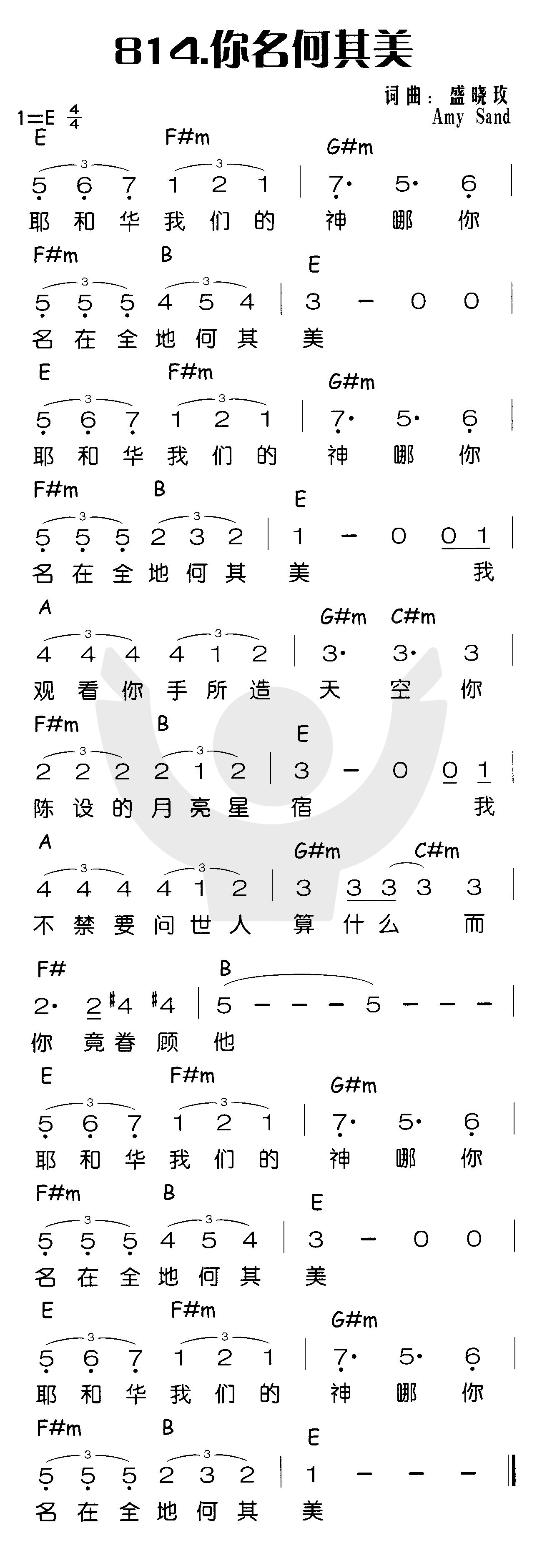 《你名何其美》