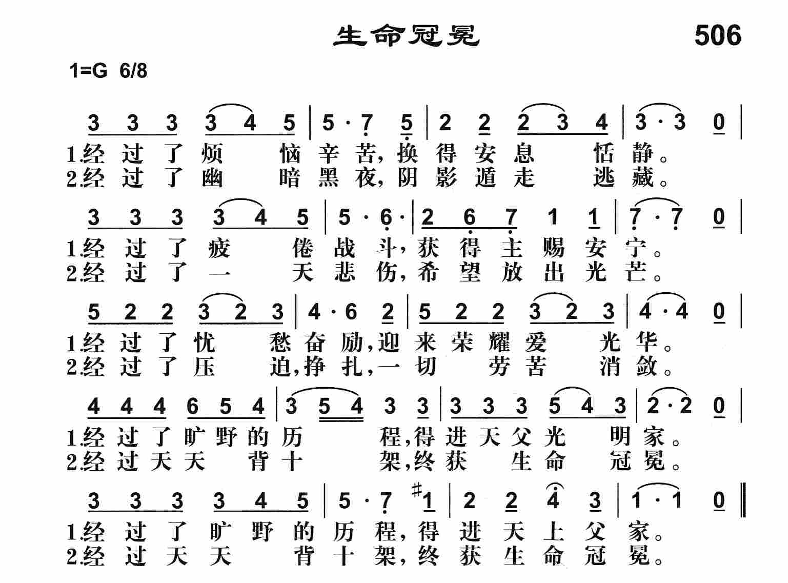 《生命冠冕》