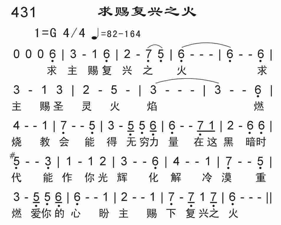 《求赐复兴之火》