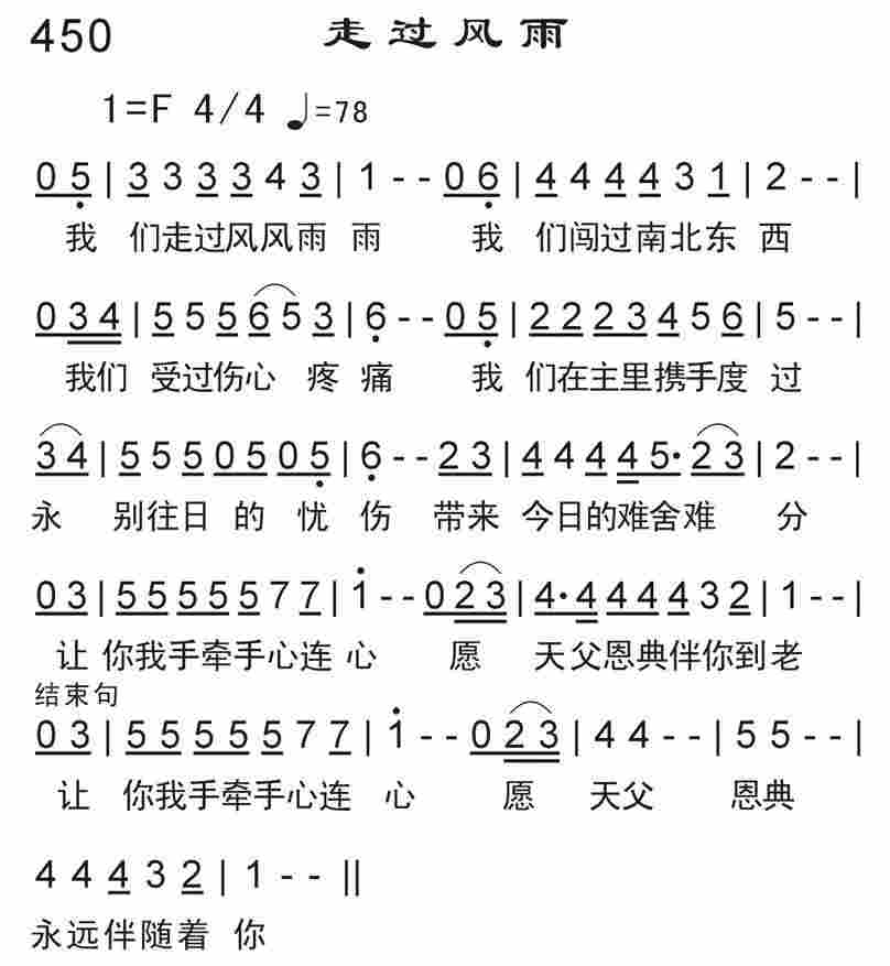 《走过风雨》