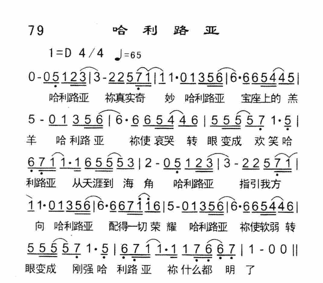 《哈利路亚》