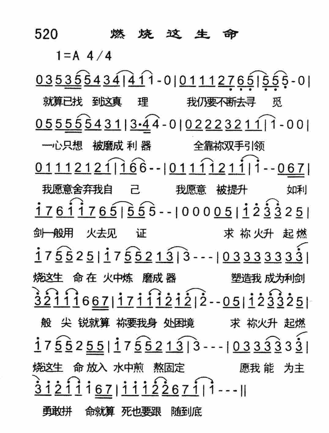 《燃烧这生命》